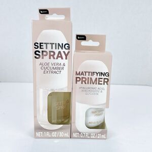 B-Pure Setting Spray and Mattifying Primer Hydrating Duo NEW